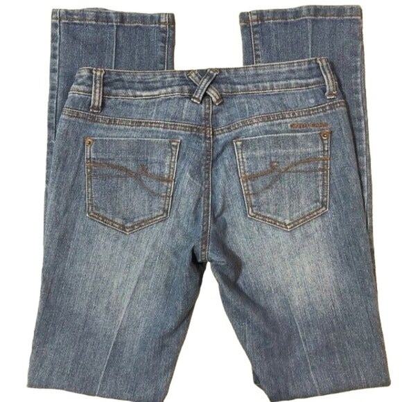 DKNY Jeans Mid-Rise Straight Leg Jeans | Women's Size 4 - Picture 2 of 5